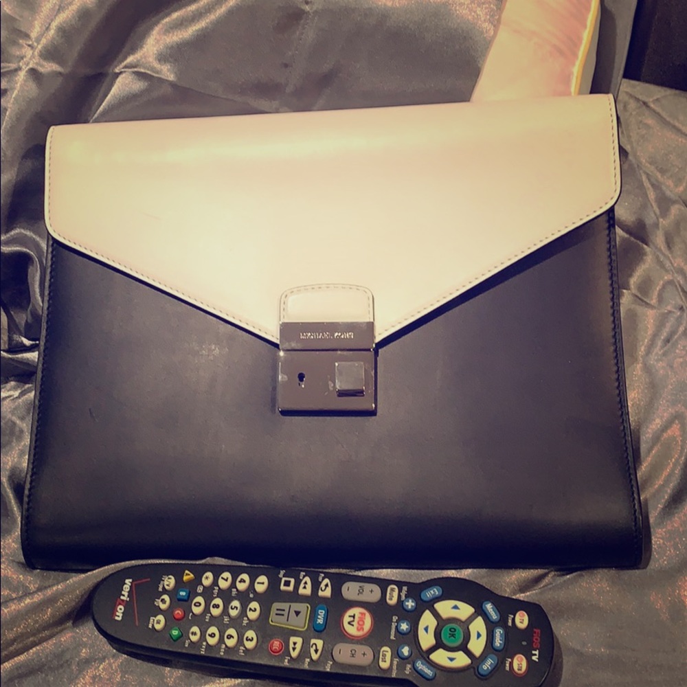 Authentic brand new with tags mk collection clutch